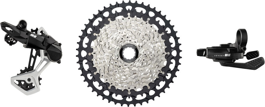 microSHIFT Advent MX 1x11-Speed, 11-50t Cassette, For HG Driver