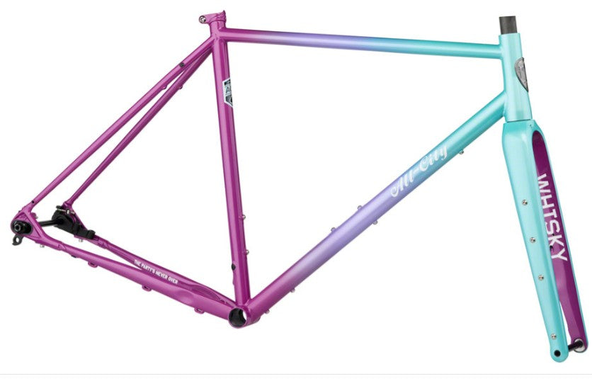 All-City Cosmic Stallion Frameset - 650b/700c , Steel, Mermaid Fade, 58cm