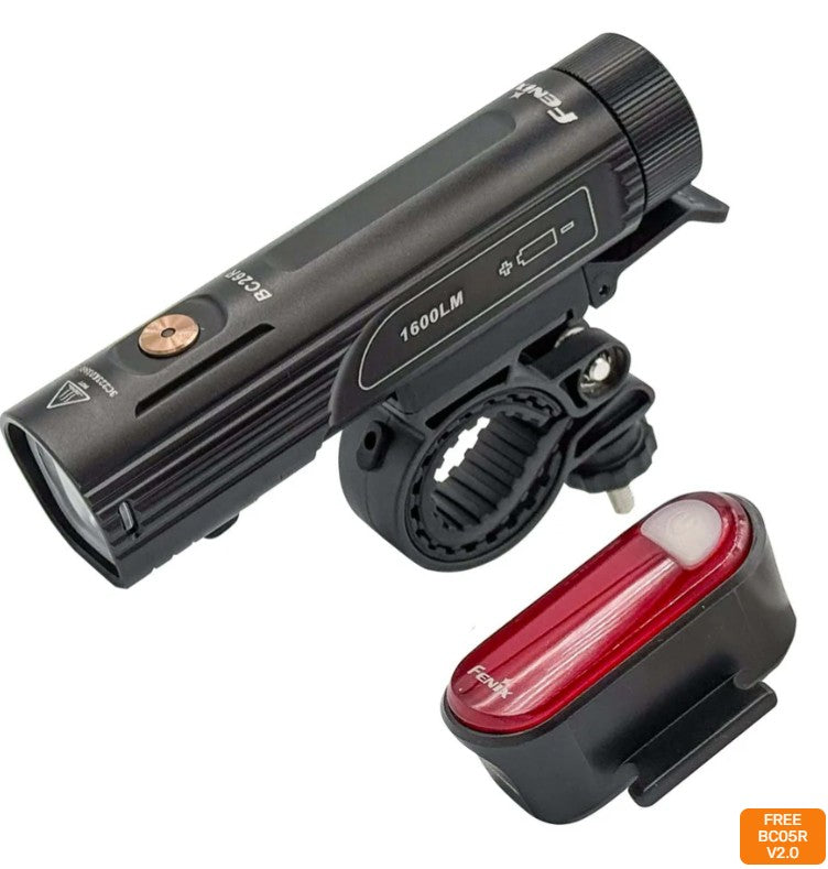 Fenix BC26R Rechargeable Bike Light Combo Pack