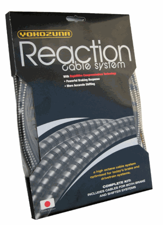 Yokozuna Reaction Compressionless Brake Cable Kit Shim/SRAM MTB & Road- black