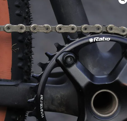 Ratio 4 Bolt 110 BCD Chainring for Shimano GRX