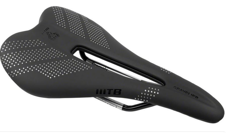 WTB Gravelier Saddle - Black, Chromoly