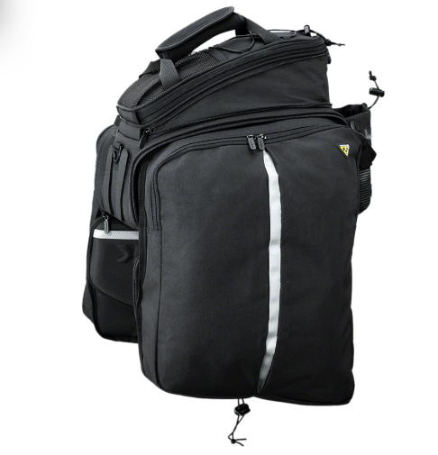 Topeak MTS Trunkbag DXP, 19.4L, Strap Mount, Black