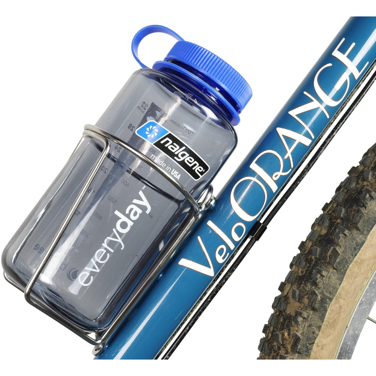 Velo Orange Mojave Water Bottle Cage Silver