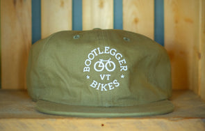 Bootlegger Bikes Embroidered Dad Hat - Cactus