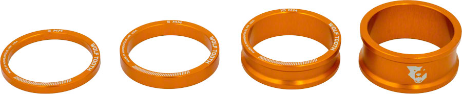 Wolf Tooth Headset Spacer Kit 3, 5, 10, 15mm