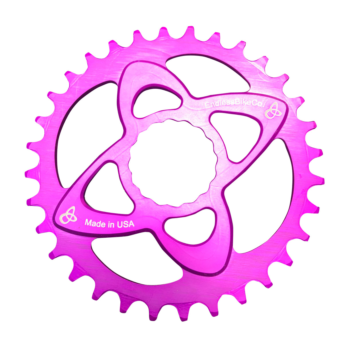 Pink Chainring Endless Bike DM Chainring