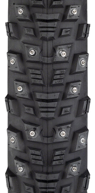 45NRTH Kahva Tire - 27.5 x 2.1, Clincher, Steel, Black, 33tpi, 240 Carbide Steel Studs